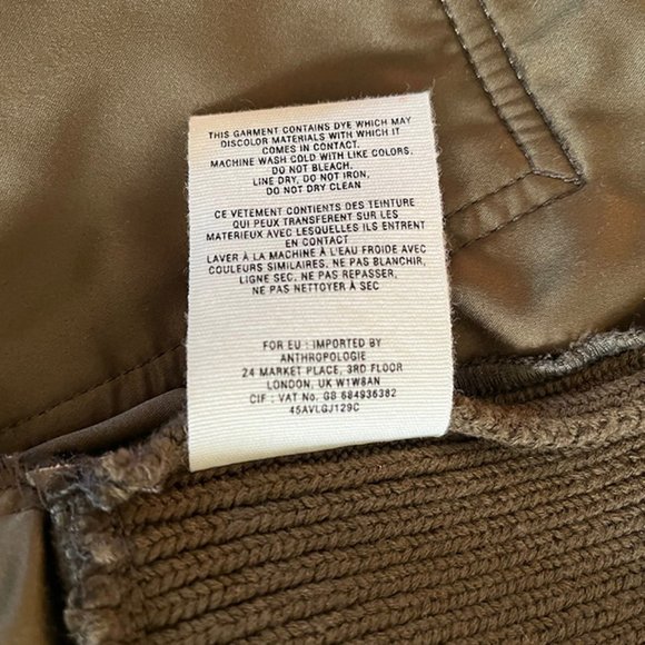 Anthropologie Hei Hei Vegan Leather Bomber Jacket - SP - Picture 8 of 10